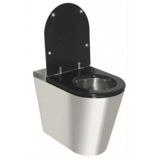 Vas WC pentru copii - crom lucios
